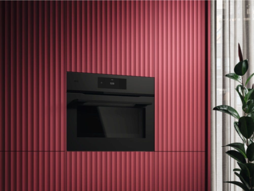 AEG NKM7N721T Serie 7000 MealAssist Forno microonde compatto, CookSmart Touch, connettività Wi-Fi, 44 litri, nero opaco