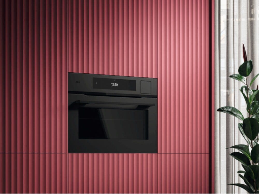 AEG NKP9S821T Serie 9000 ProAssist Forno a vapore cm. 60 h. 46 - nero opaco