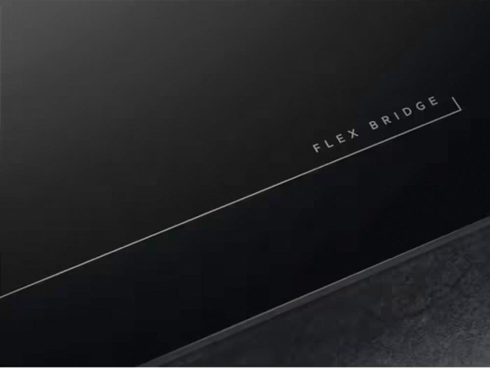 AEG TK95II08FB Serie 6000 FlexBridge Piano cottura a induzione cm. 90 - vetroceramica nero