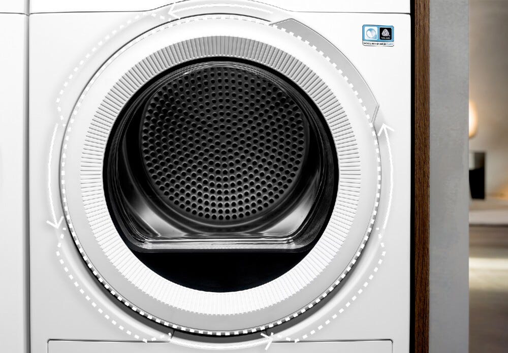 AEG TR7HE9C Serie 7000 SensiDry® Asciugatrice cm. 60 - capacità 9 kg - bianco