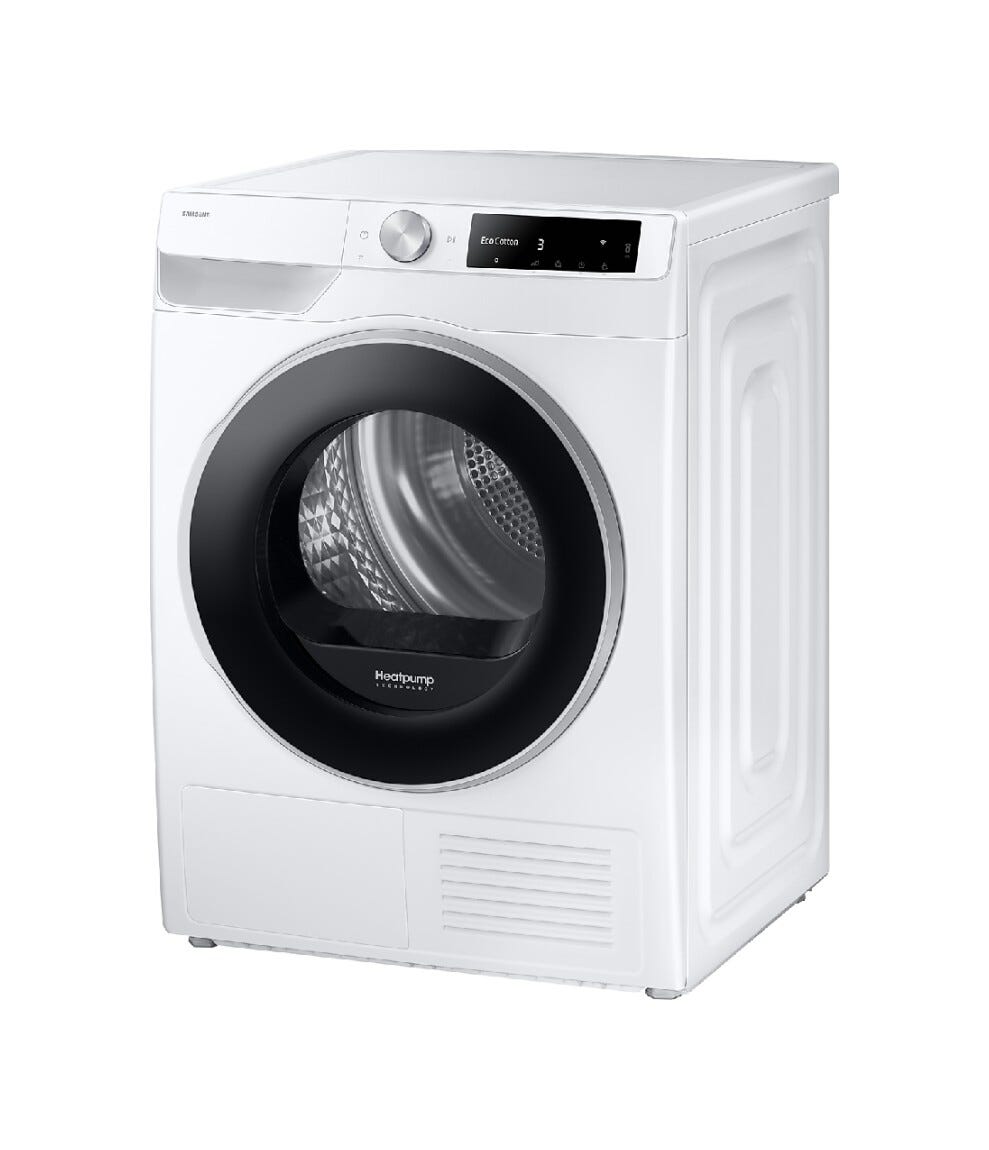 Samsung DV90DG6845LEU3 AI Control Asciugatrice cm. 60 - capacità 9 kg - bianco