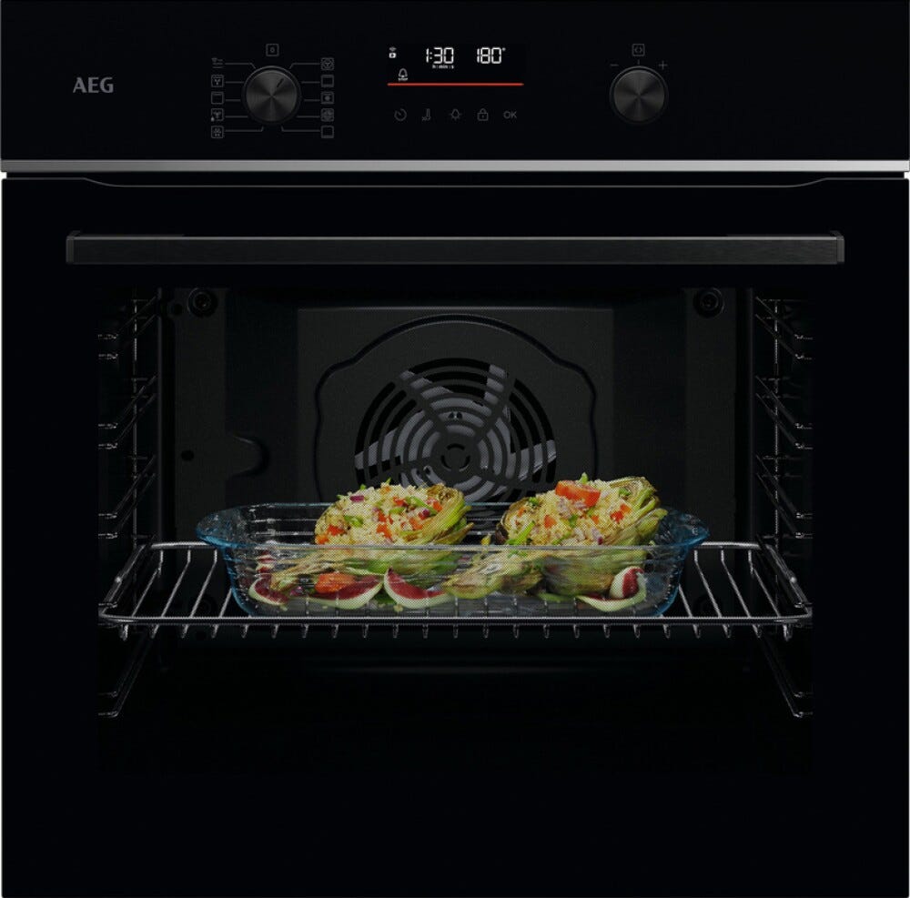 AEG TU5PB431SB Serie 5000 SurroundCook® Forno multifunzione pirolitico cm. 60 - nero