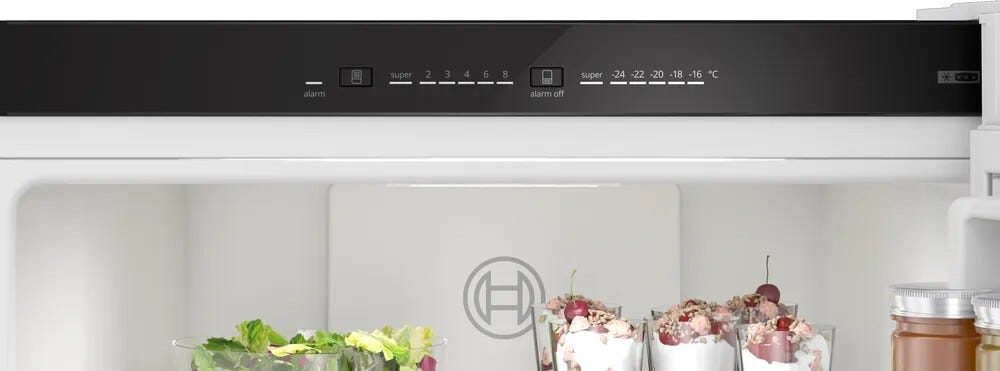 Bosch KGN33NSDB 2 Frigorifero con congelatore a libera installazione cm. 61 h. 175 - lt. 279 - argento