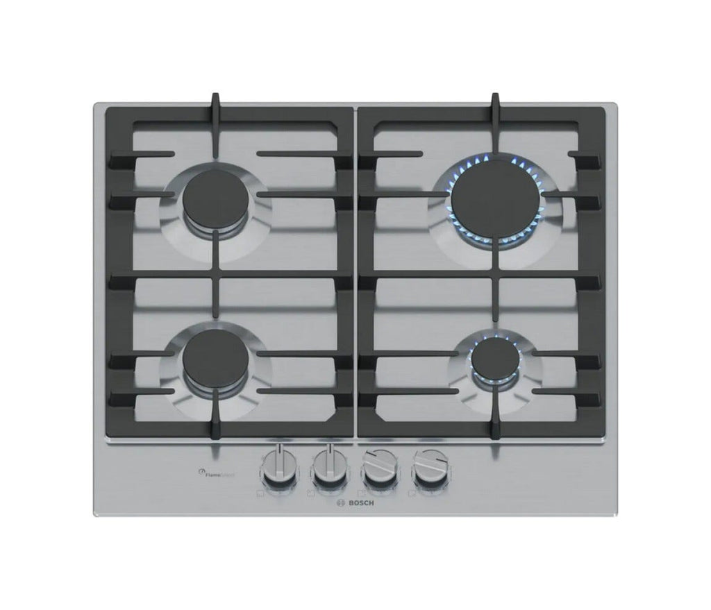 Bosch PCP6A5I90 6 Piano cottura a gas cm 60 - inox