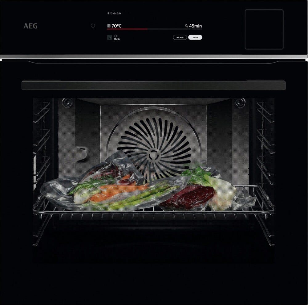 AEG TP9SB831AB Serie 9000 ProAssist Forno a vapore multifunzione cm. 60 - nero
