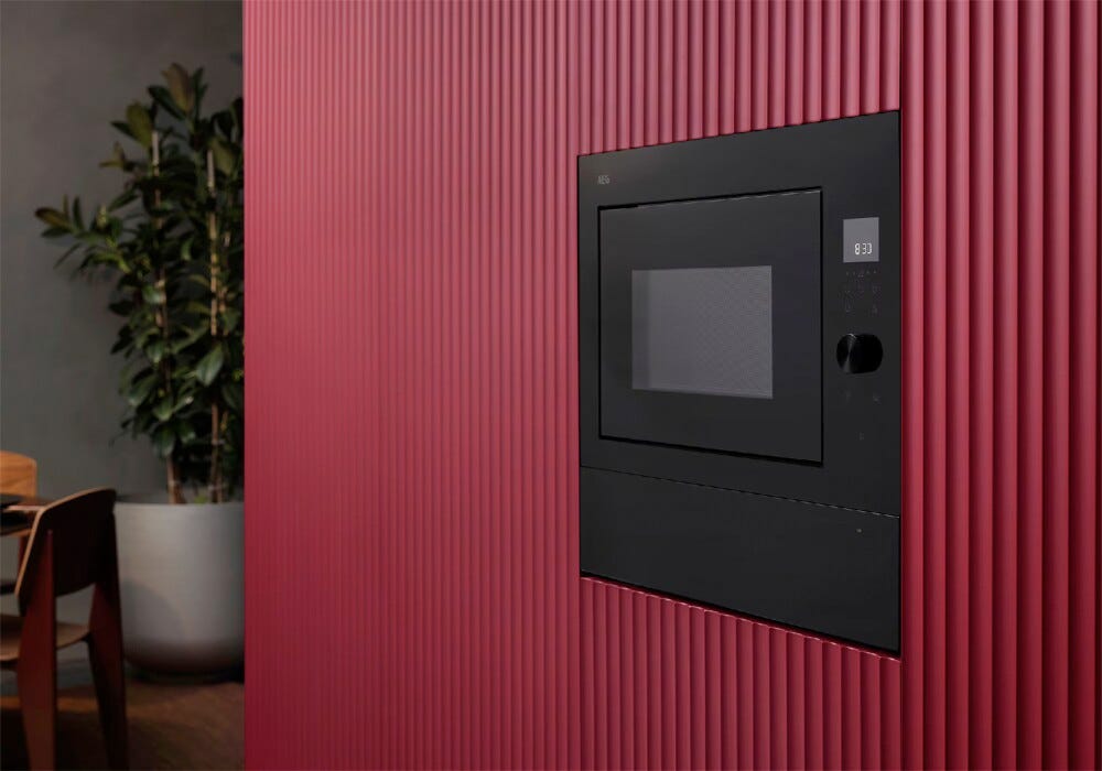 AEG OS5MG20EB Serie 5000 Forno a microonde con grill da incasso cm. 60 h. 39 - nero