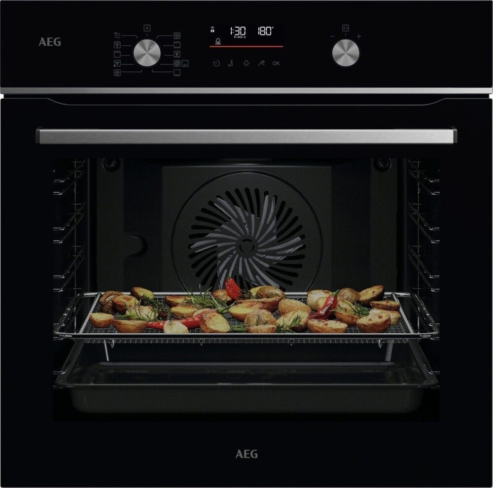 AEG OS6PB511AB Serie 6000 SenseCook Forno multifunzione pirolitico cm. 60 - nero