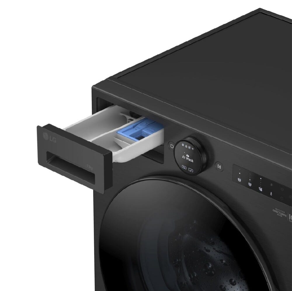 LG F4X7013TBB Serie X7 Lavatrice cm. 60 - capacità 13 kg - nero