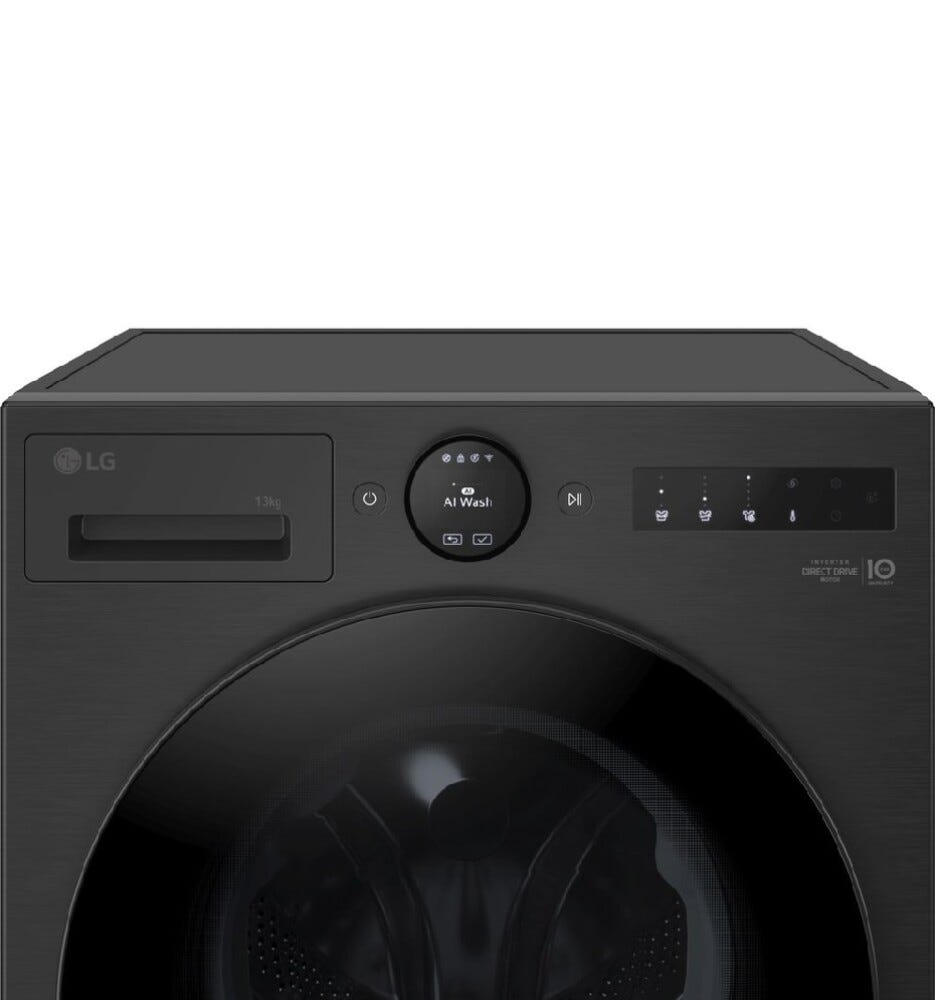 LG F4X7013TBB Serie X7 Lavatrice cm. 60 - capacità 13 kg - nero