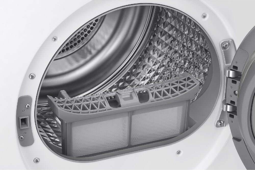 Samsung DV90DB7845GEU3 Bespoke AI Asciugatrice cm. 60 - capacità 9 kg - bianco