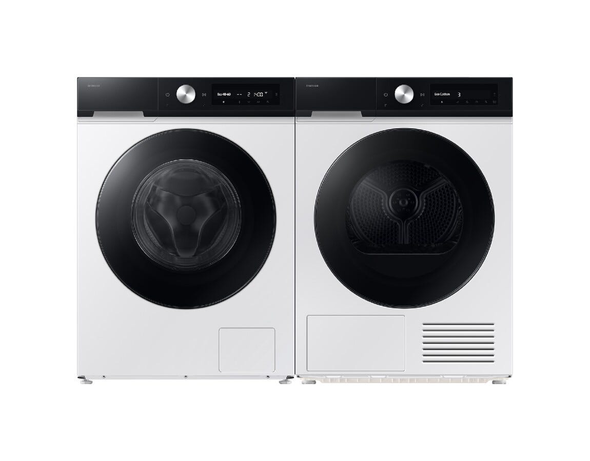 Samsung DV90DB7845GEU3 Bespoke AI Asciugatrice cm. 60 - capacità 9 kg - bianco
