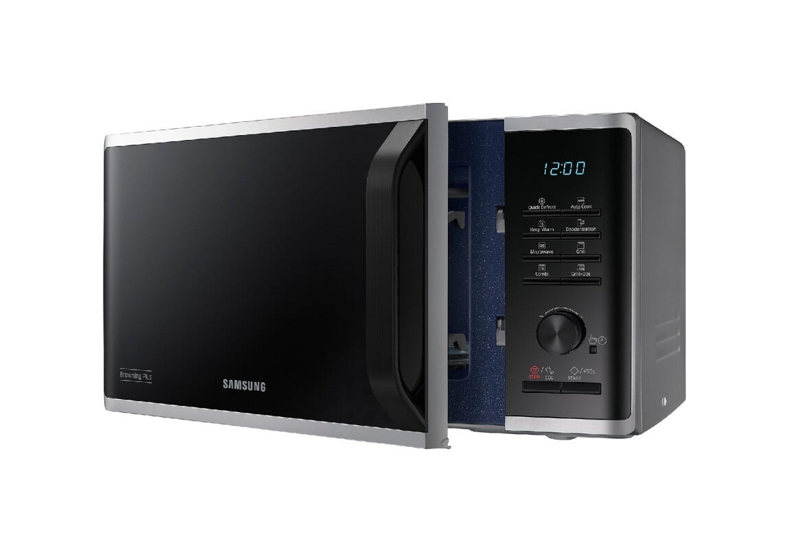 Samsung MG23K3515AS Forno microonde cm. 49 - argento
