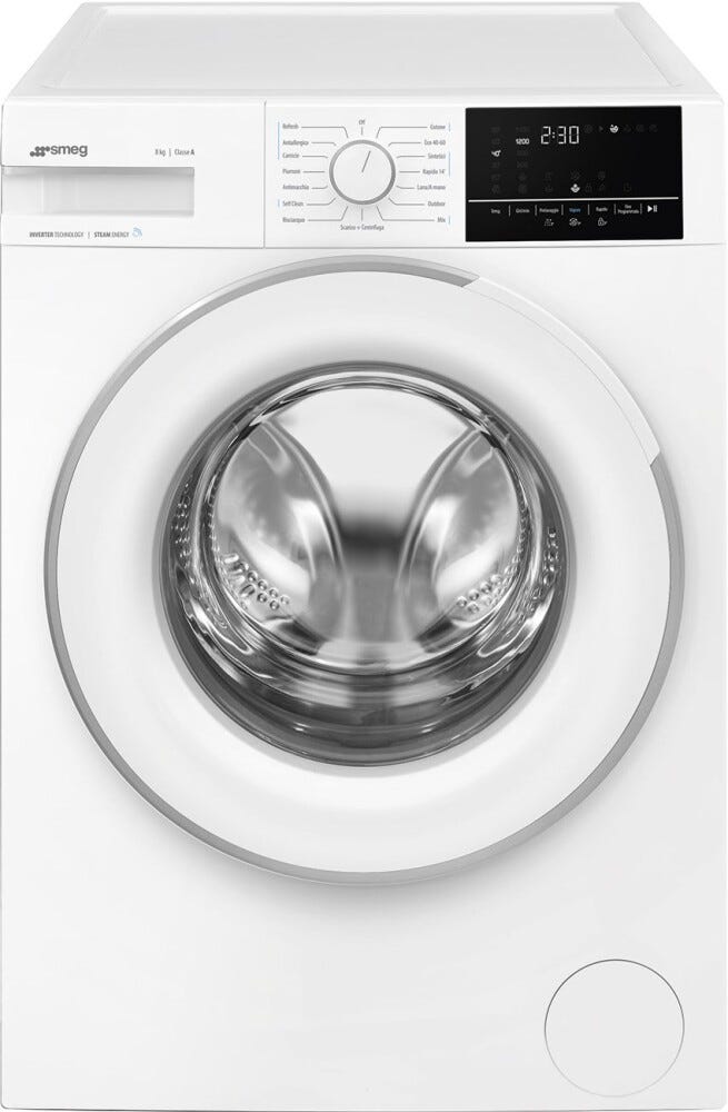 Smeg WN84SEA1 Lavatrice cm. 60 - capacità 8 kg - bianco