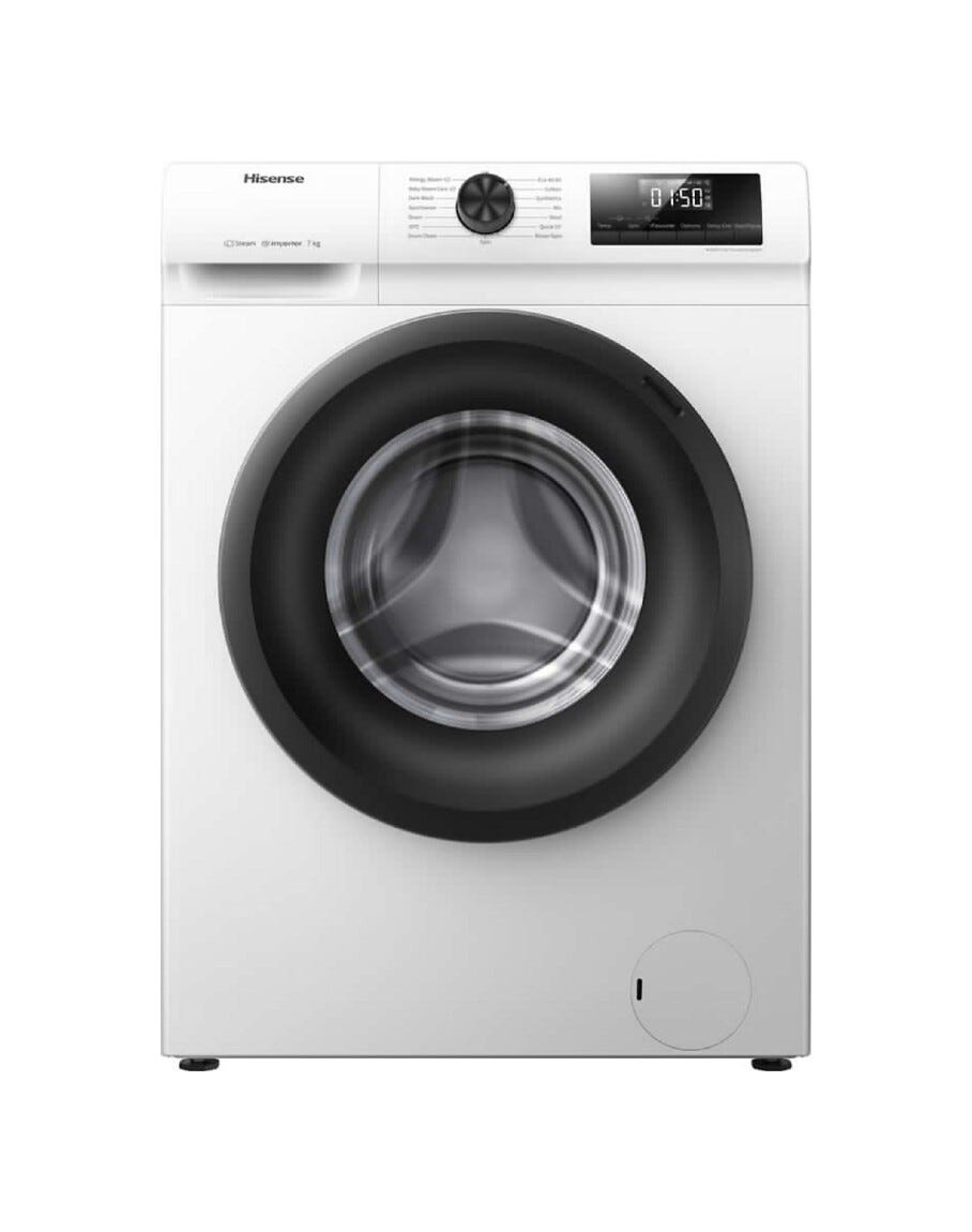Hisense WFQP701219VM Lavatrice cm. 60 - capacità 7 kg - bianco