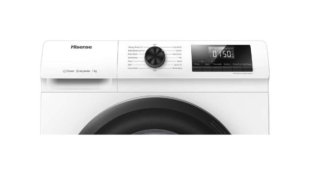 Hisense WFQP701219VM Lavatrice cm. 60 - capacità 7 kg - bianco