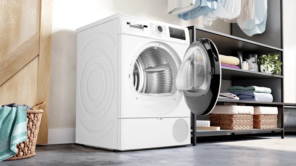 Bosch WTH85218II Serie 4 Asciugatrice cm. 60 - capacità 8 kg - bianco