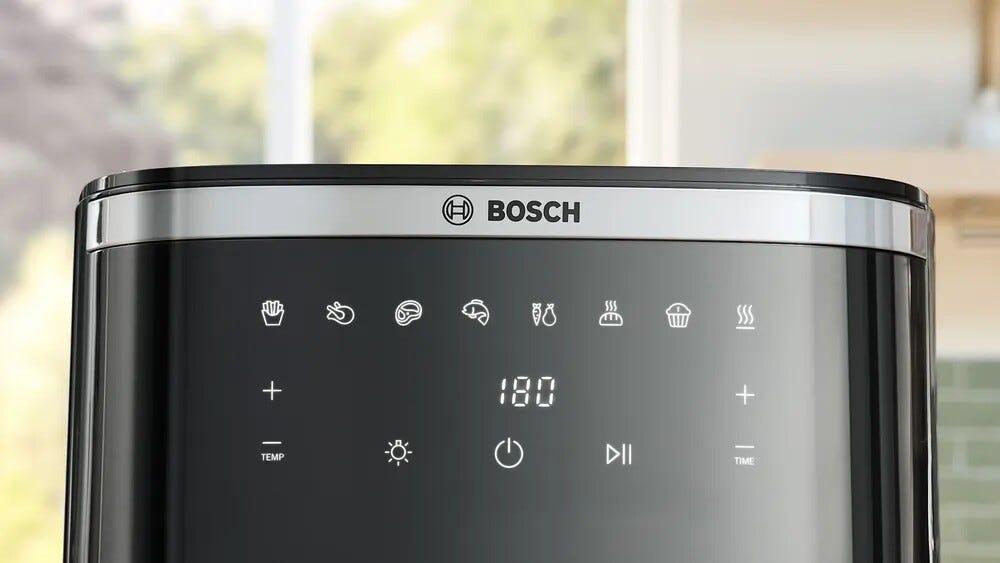 Bosch MAF671B1 Serie 6 Friggitrice ad aria - 7,2 lt - nero