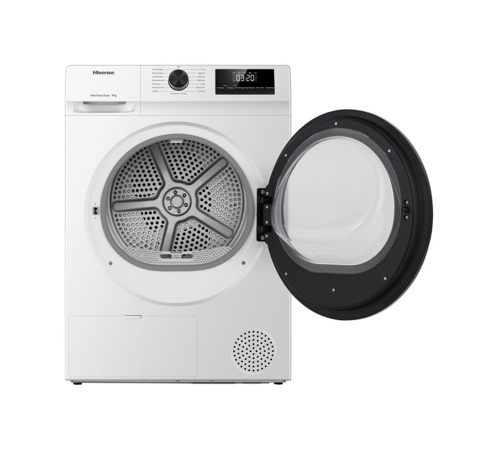 Hisense DHQE900UWDC Asciugatrice cm. 60 - capacità 9 kg - bianco