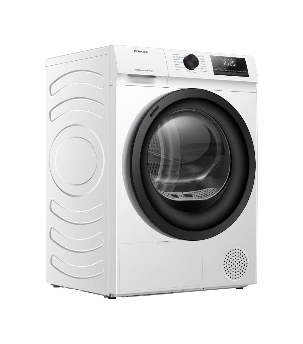 Hisense DHQE900UWDC Asciugatrice cm. 60 - capacità 9 kg - bianco