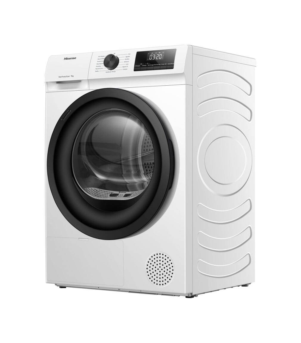 Hisense DHQE900UWDC Asciugatrice cm. 60 - capacità 9 kg - bianco