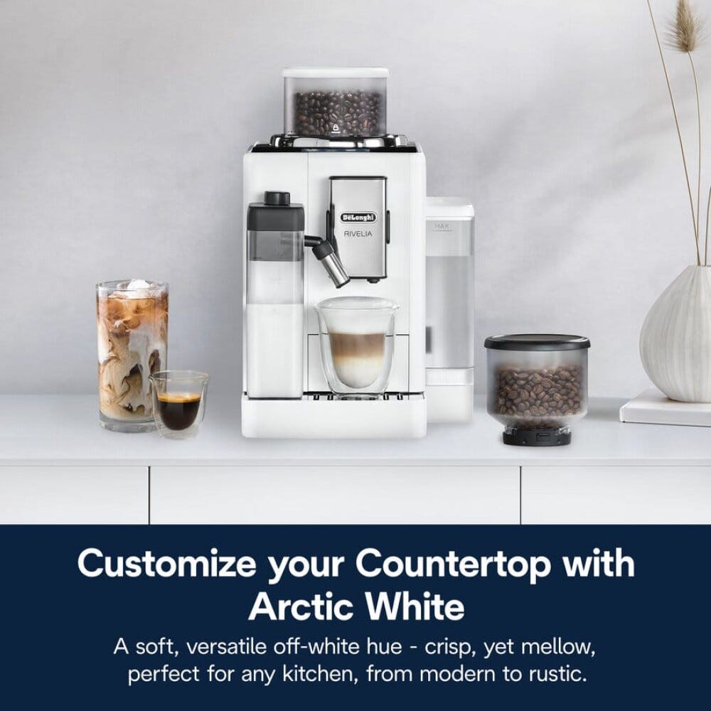 De Longhi EXAM44055W Rivelia Macchina per caffè automatica - bianco