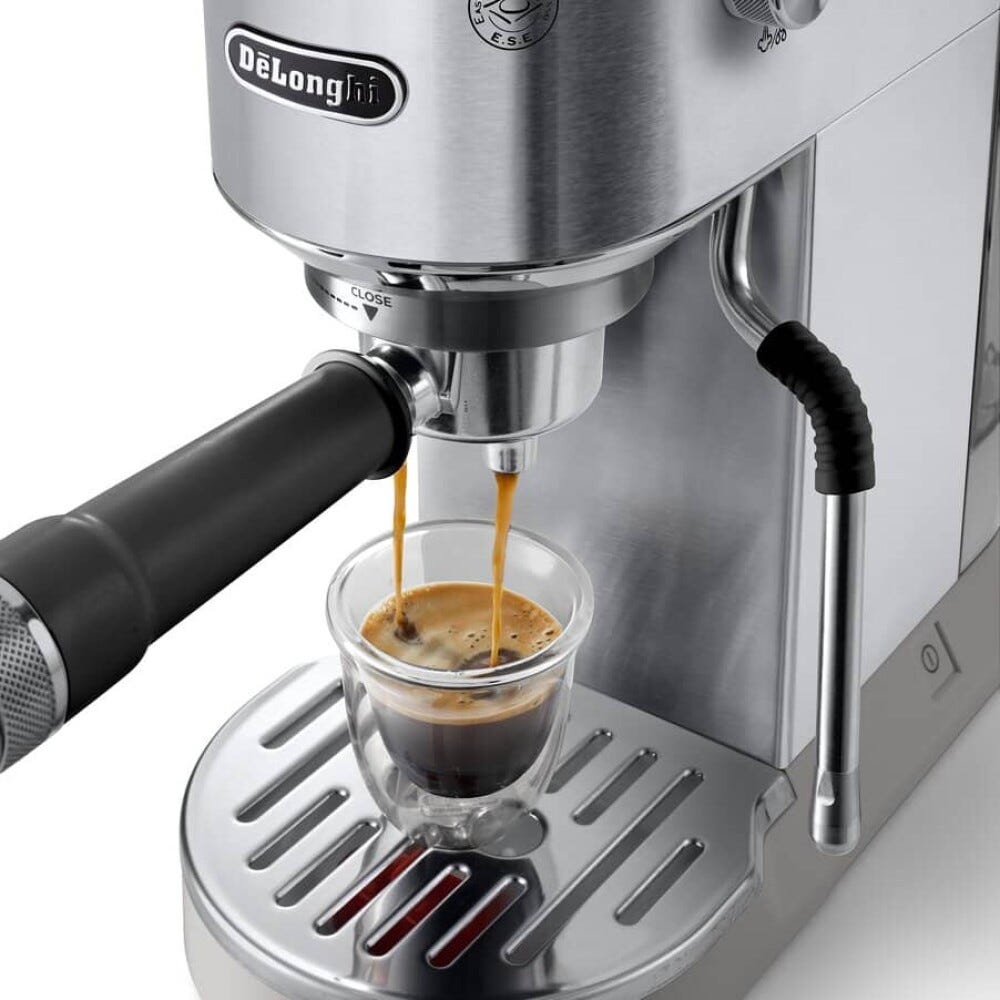 De Longhi EC890.M Dedica Duo Macchina per caffè manuale - metallo