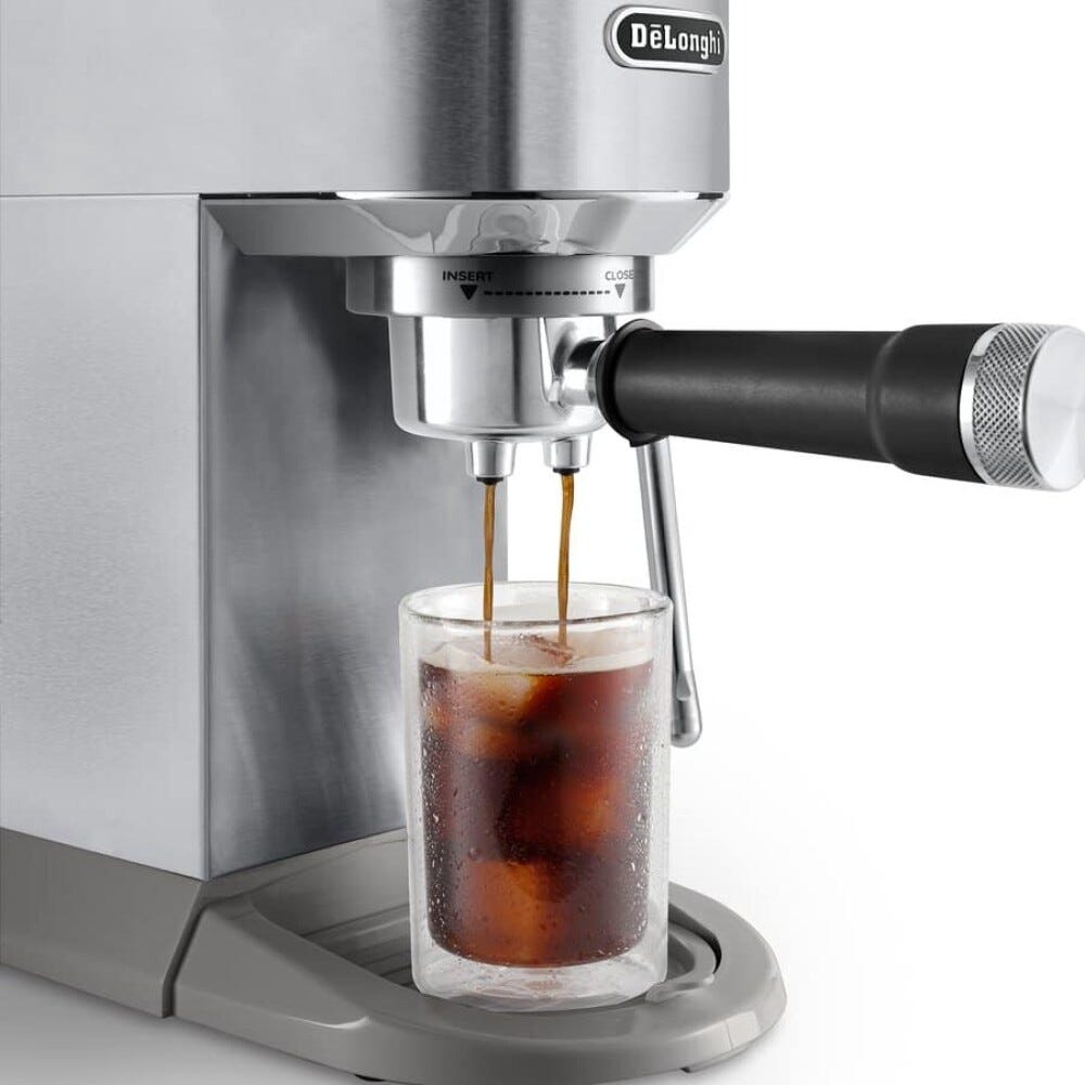 De Longhi EC890.M Dedica Duo Macchina per caffè manuale - metallo