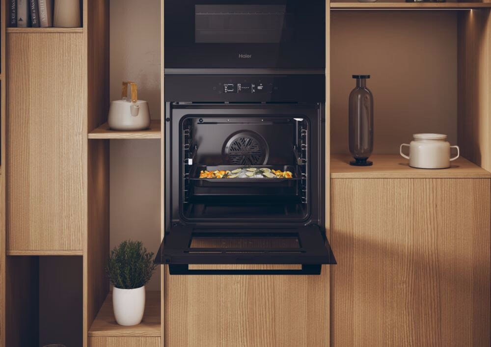 Haier H6ID25G3YTB1 ID Serie 2 Forno elettrico multifunzione pirolitico cm. 60 - nero