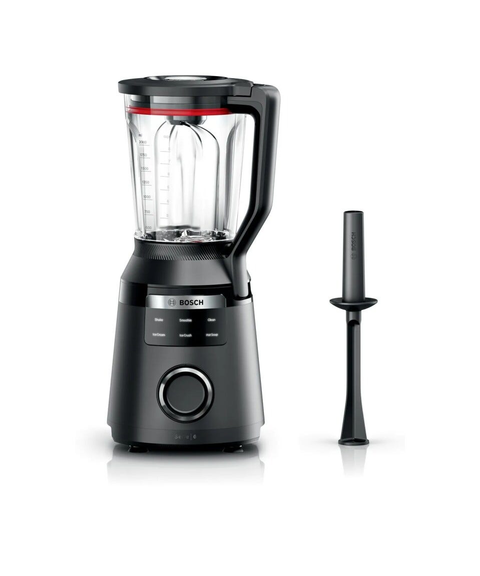 Bosch MMB6652B Serie 6 Frullatore 2.0 lt. - nero