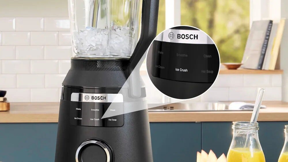 Bosch MMB6652B Serie 6 Frullatore 2.0 lt. - nero