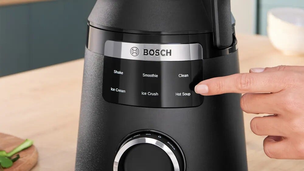 Bosch MMB6652B Serie 6 Frullatore 2.0 lt. - nero