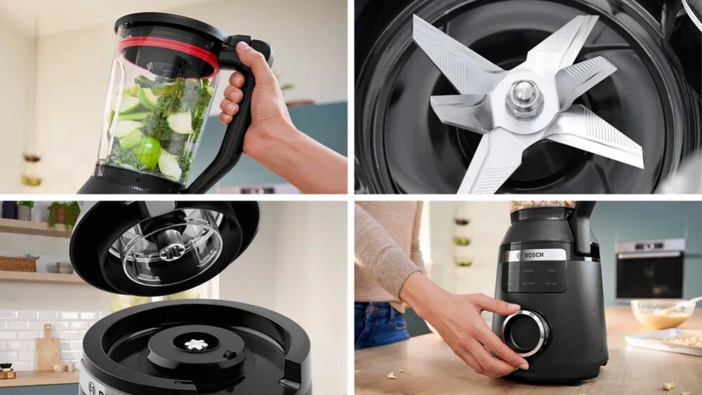 Bosch MMB6652B Serie 6 Frullatore 2.0 lt. - nero