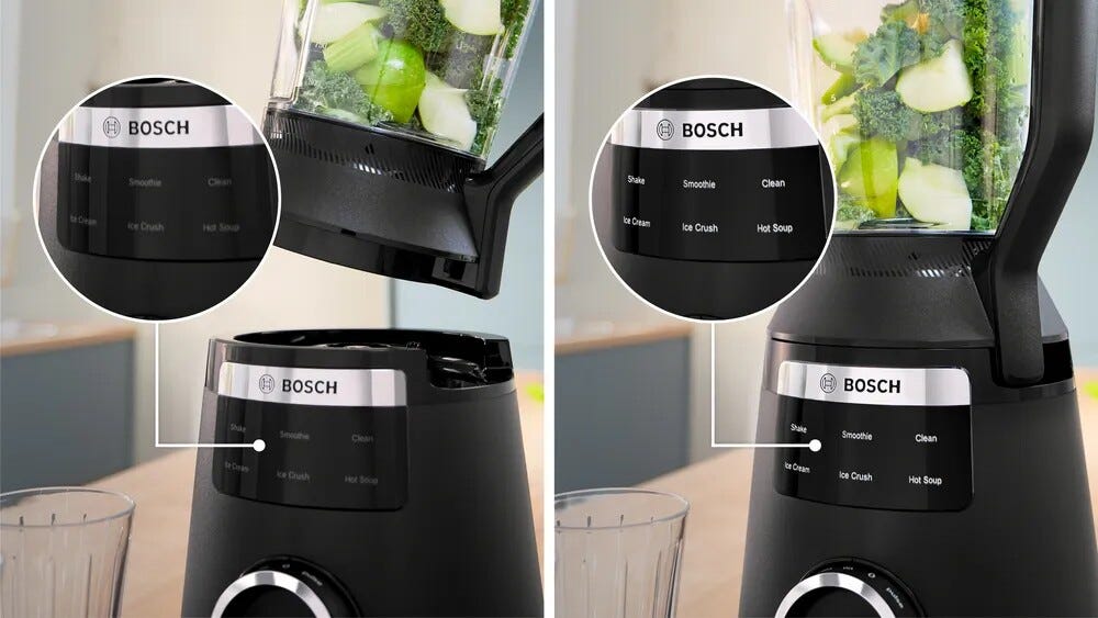 Bosch MMB6652B Serie 6 Frullatore 2.0 lt. - nero