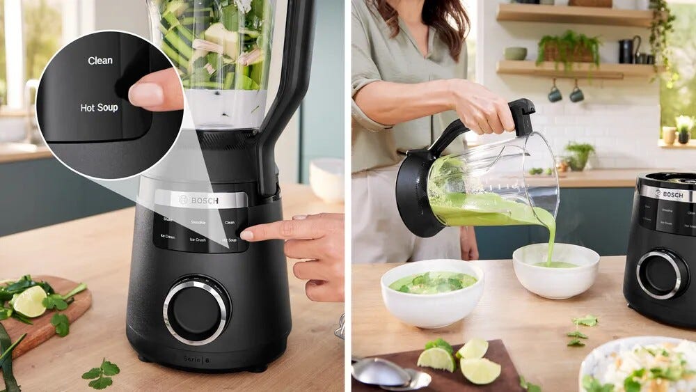 Bosch MMB6652B Serie 6 Frullatore 2.0 lt. - nero
