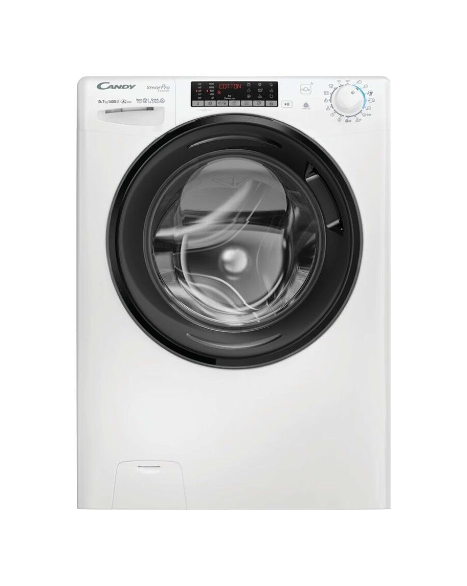 Candy CSOW41076TWMB0-S Smart Pro Inverter Lavasciuga cm. 60 - lavaggio 10 kg - asciugatura 7 kg - bianco