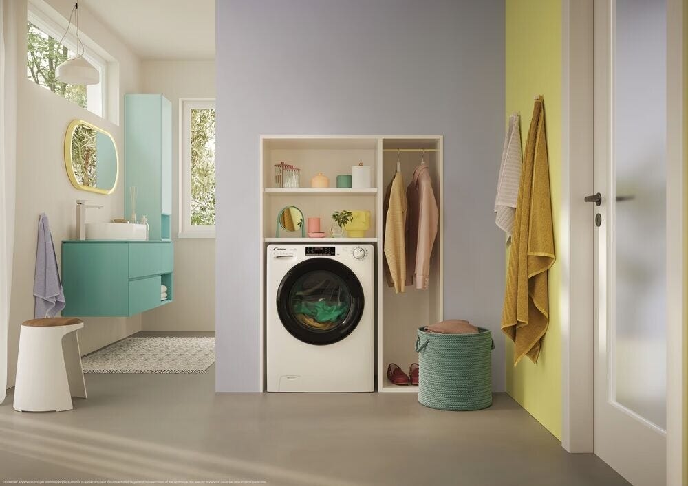 Candy CSOW41076TWMB0-S Smart Pro Inverter Lavasciuga cm. 60 - lavaggio 10 kg - asciugatura 7 kg - bianco