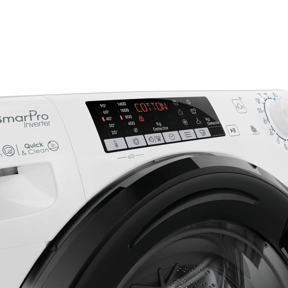 Candy CSOW41076TWMB0-S Smart Pro Inverter Lavasciuga cm. 60 - lavaggio 10 kg - asciugatura 7 kg - bianco
