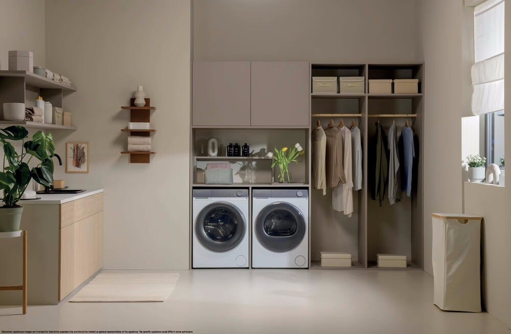 Haier HW100B14367UIT X Serie 7 Lavatrice cm. 60 - capacità 10 kg - bianco