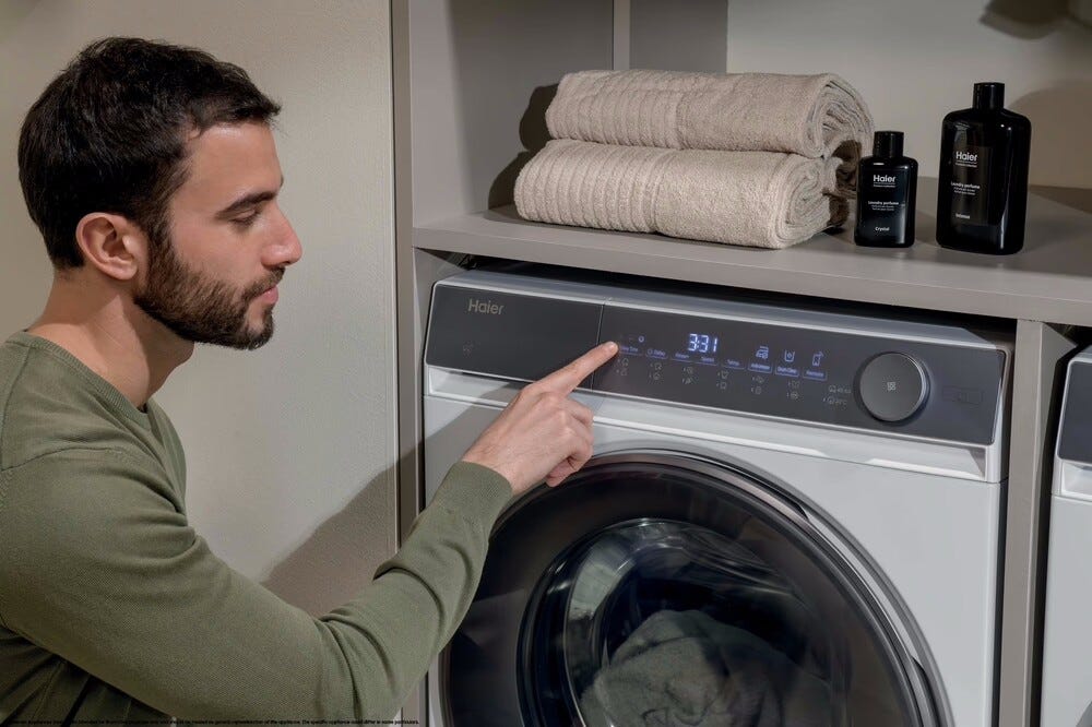 Haier HW100B14367UIT X Serie 7 Lavatrice cm. 60 - capacità 10 kg - bianco