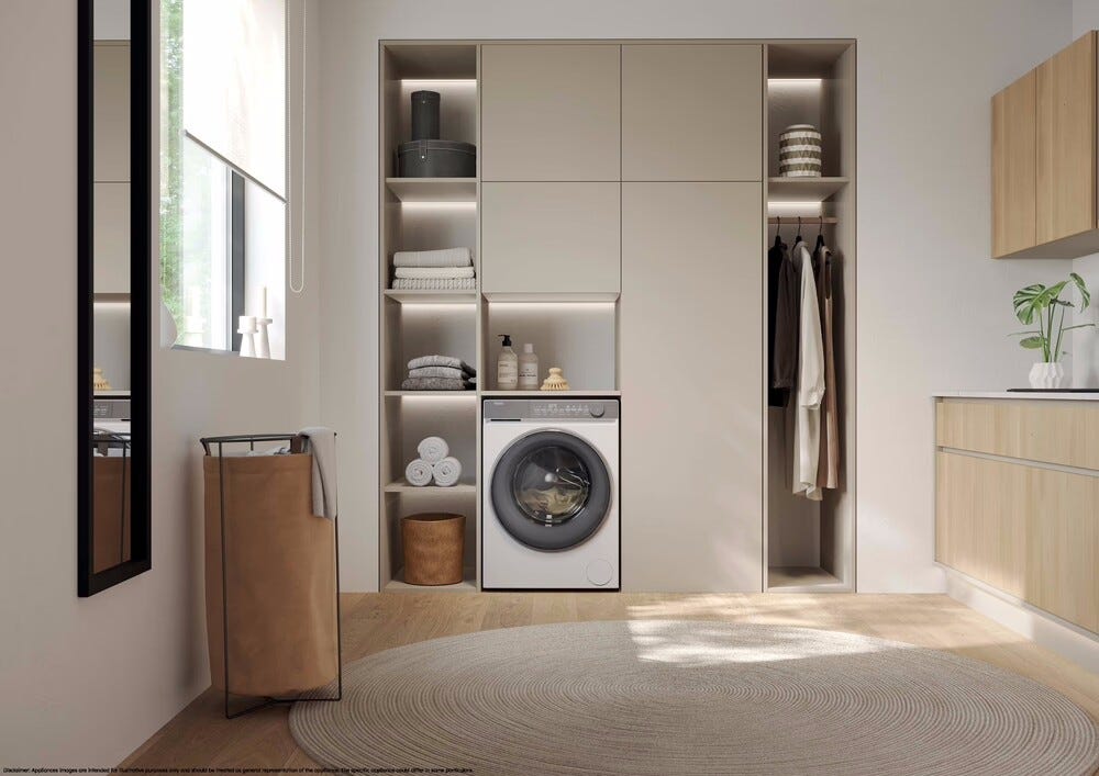 Haier HW100B14367UIT X Serie 7 Lavatrice cm. 60 - capacità 10 kg - bianco
