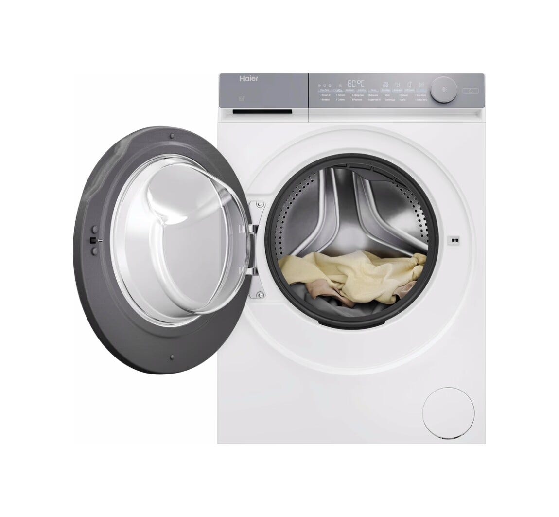 Haier HW100B14367UIT X Serie 7 Lavatrice cm. 60 - capacità 10 kg - bianco