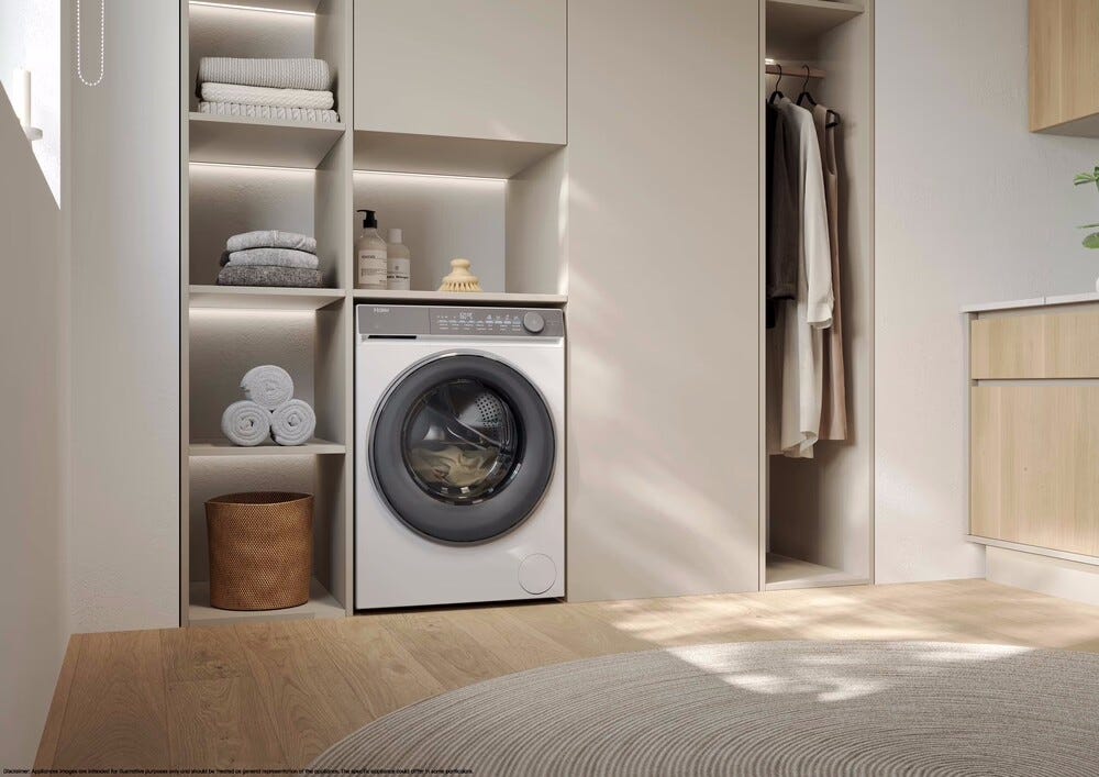 Haier HW100B14367UIT X Serie 7 Lavatrice cm. 60 - capacità 10 kg - bianco