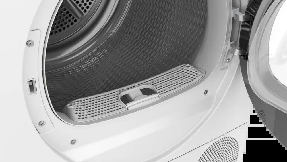 Bosch WQG243C0II Serie 6 Asciugatrice cm. 60 - capacità 9 kg - bianco
