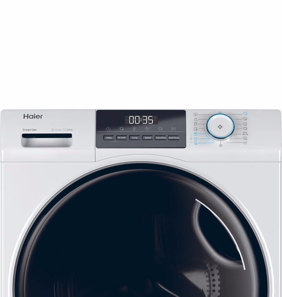 Haier HWD100-BP16929AS I-Pro Serie 1 Lavasciuga cm. 60 - lavaggio 10 kg - asciugatura 6 kg - bianco