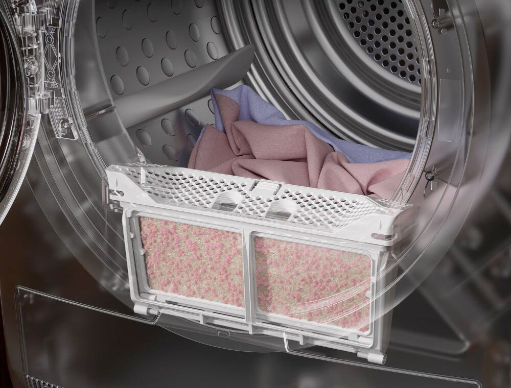 AEG TR9HH8AY Serie 9000X AbsoluteCare® Pro Asciugatrice cm. 60 - capacità 8 kg - bianco