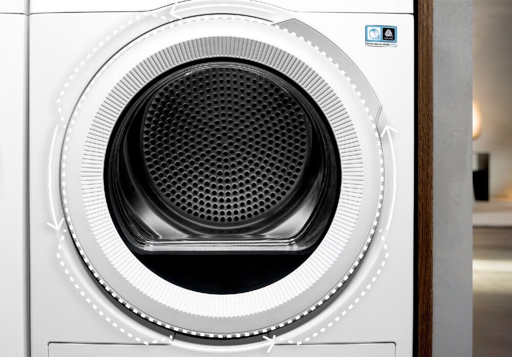 AEG TR9HH8AY Serie 9000X AbsoluteCare® Pro Asciugatrice cm. 60 - capacità 8 kg - bianco