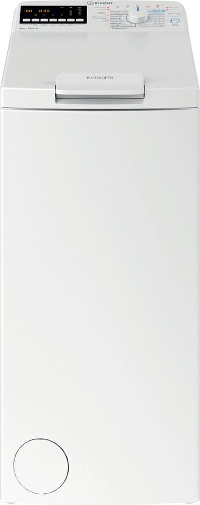 Indesit BTWS6261PIT Lavatrice a carica dall'alto cm. 40 - capacità 6 kg - bianco