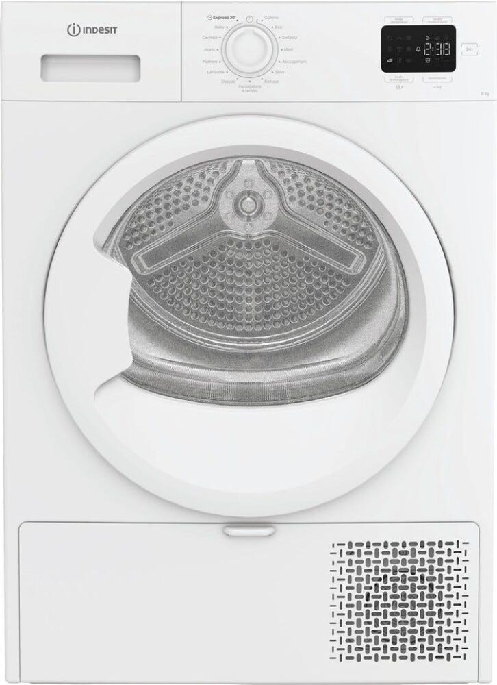 Indesit CYD83DWWIT Asciugatrice cm. 60 - capacità - 8 kg - bianco