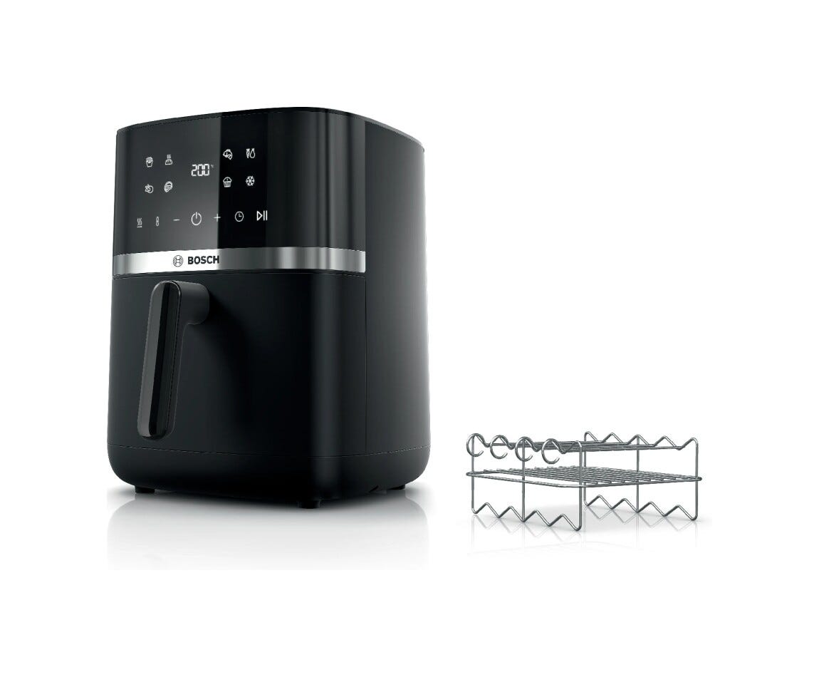 Bosch MAF462B1 4 Friggitrice ad aria - 6,1 lt - nero