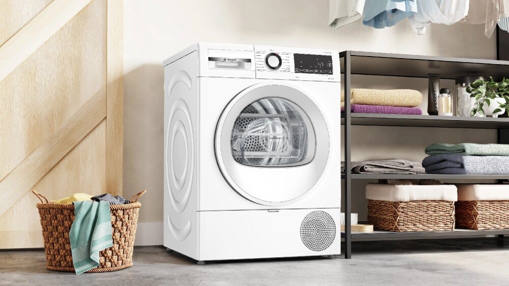 Bosch WQG243D6IT 6 Asciugatrice cm. 60 - capacità - 9 kg - bianco